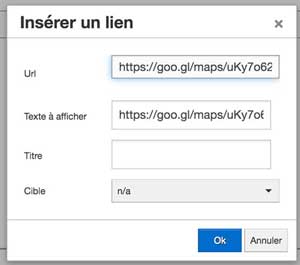 Editar un enlace en un correo electrónico con Beetween